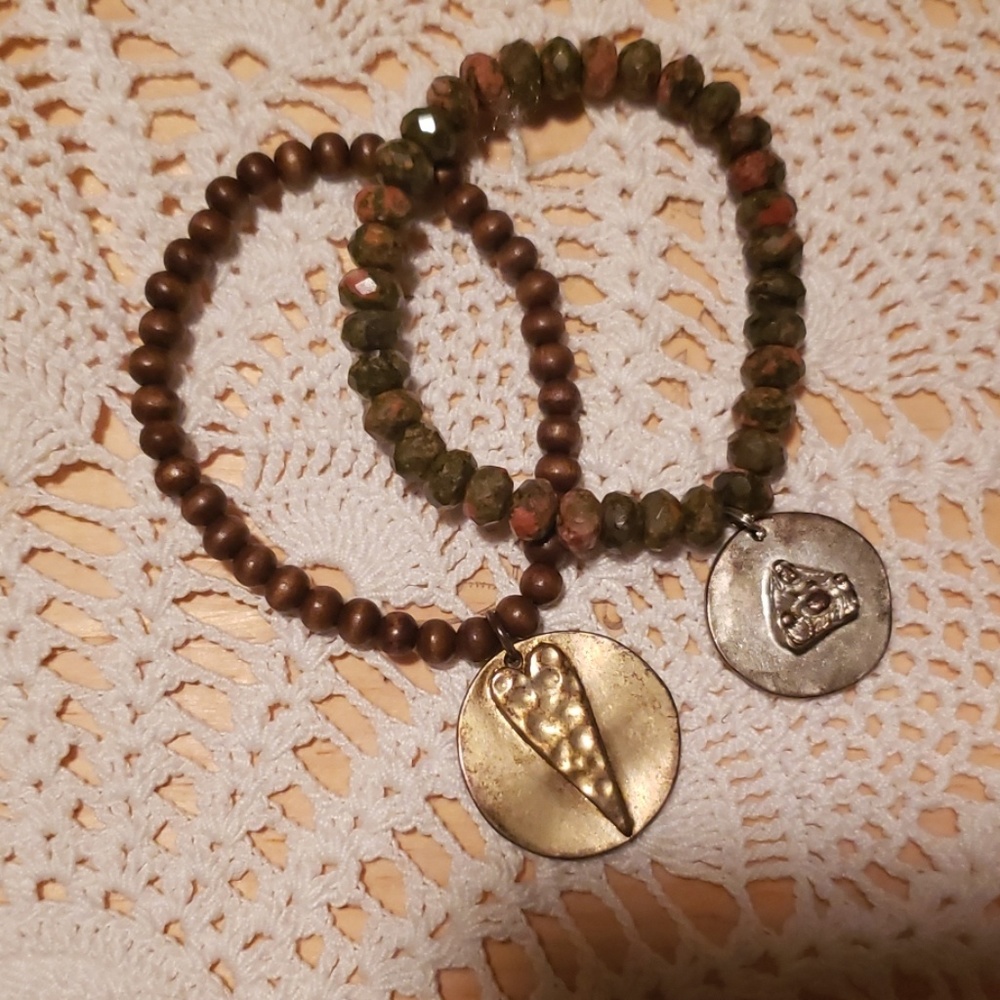 💎Cute bead charm bracelets